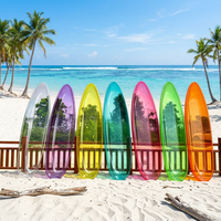 Kayak transparent vert frais de 336 cm, capacité 200 kg, bateau de tourisme clair pour les entreprises de parcs aquatiques et de complexes écologiques – Vente directe usine