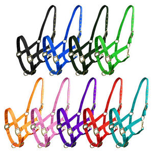 HE5600 Nuevo Halter para Caballo de PVC de Alta Resistencia con Bocado de Acero Inoxidable Extraíble, Multicolor, Duradero para Montar - Product Image 5