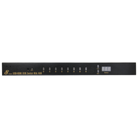 Commutateur KVM HDMI VCOM 1.4 Version 8 voies 4K 30Hz avec télécommande audio IR pour 8 ordinateurs vers 1 moniteur