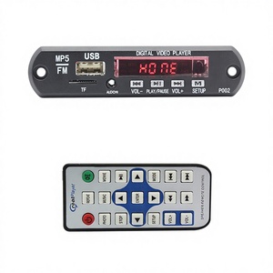 Módulo Reproductor <span class=keywords><strong>MP4</strong></span>/MP5 para Coche con Placa Base de Altavoz de Video HD 1080P, Reproductor Inalámbrico USB de Plástico 5.0, Decodificador MP3 MP5 - Product Image 2