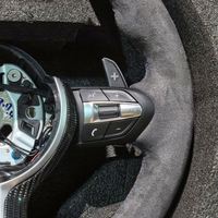 Volant de voiture en fibre de carbone et daim pour BMW F10 F11 F12 F22 F30 F31 F32 F33 F34 F83 F85 F20 E90 X3 X4 X5 X6 Série F