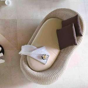 Modern Design Outdoor Garden Wicker Furniture Plastic Rattan Sofa <strong>Set</strong> for Hotels Villas Exteriors - Product Image 4