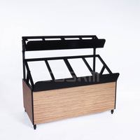 Josam Metallic Supermarkt Rack Model 1js-fruit-a-600-k Voor Het Weergeven Van Groenten En Fruit