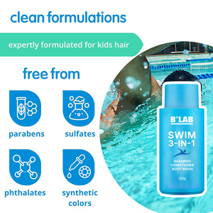 Champú y acondicionador 3 en 1 para nadar, seguro para niños, elimina el cloro, agua salada, hidrata, restaura el cuidado del cabello para adultos - Product Image 2