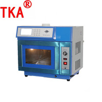 Reactor Químico de Microondas Atmosférico TKA MCR-3 de Onda Continua Sin Pulsos, Sistema de Laboratorio con Cavidad de Acero Inoxidable de 28L, 5 Etapas