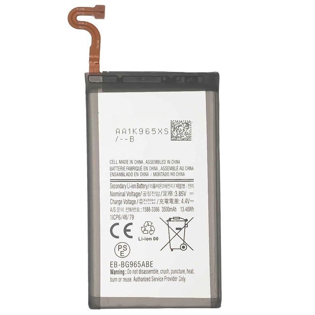 REAL CAP Replacement Battery EB-BG965ABE for Samsung Galaxy S9+ S9Plus G9650 G965F G965U G965W Cell Phone Factory OEM Customized