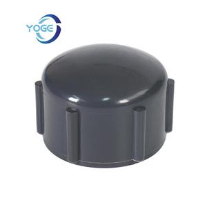 Áp lực cao PVC Threaded End Cap lịch trình 80 bền vuông phù hợp cho an toàn Ống niêm phong - Product Image 1