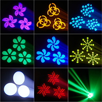 150W Rgbw 8 Muster 8 Farben LED Bühnen licht Luzes De Palco Für Disco Party Club Bar Rgbw Beam Moving Head Lights