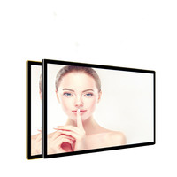 27 "32" 43 "49" LCD-Digital werbung Display Wand halterung Digital Signage für Cafe Restaurant Küche