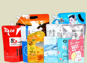 Electric Beverage AutomaticVertical Bag Water and Detergent Filling Capping <b>Machine</b> for Laundry <b>Oil</b> Ketchup Sachet Pouch Filling - Product Image 6
