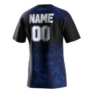 卸売印刷マッスルボディービルドライフィットクルーネックメンズカットオフジムコロンビアジャージーケニアンラグビーシャツ - Product Image 2