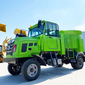 Mezcladora de Concreto Pequeña de 2m³, 3m³, 4m³ con Tracción en las Cuatro Ruedas, Alimentación Automática, Boca Plana, Inclinable y Móvil - Product Image 6