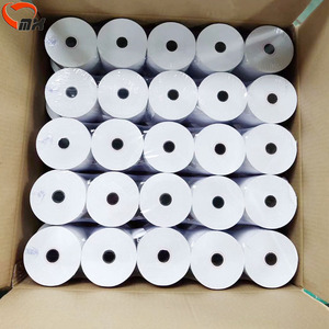 Caisse enregistreuse thermique pré-imprimée 80x80 OEM/ODM à bon prix avec logo, papier d'impression de reçus thermique inclus - Product Image 3