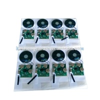 Module d'enregistrement vocal de musique de bricolage Module de son de musique activé par contrôle de bouton poussoir de puce pour l'artisanat cartes de voeux