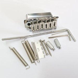 Thép không gỉ khối vibrato cầu 2-Pivot Tremolo cầu 52.5mm Khoảng cách Guitar cầu - Product Image 3