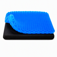 Cojín de Gel con Estructura de Panal, Almohadilla Refrigerante Antideslizante y Transpirable para Silla de Oficina, Auto y Hogar, Venta al Por Mayor