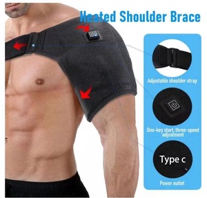 Épaulière de soutien d'épaule de chauffage d'USB portatif de soins de santé <span class=keywords><strong>pour</strong></span> le soulagement d'épaule - Product Image 5