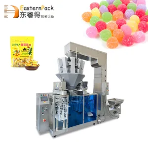 Volautomatische Chocolade Gummy Snoep Verpakkingsmachine Snacks Premade Zak Verpakking Machine Doypack Machine