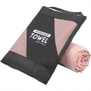 Portable Custom Design Eco-Friendly Microfiber Gym Beach <b>Exercise</b> Camp Workout Sports Towel Quick-Dry Sweat Absorbent Reusable - Product Image 3
