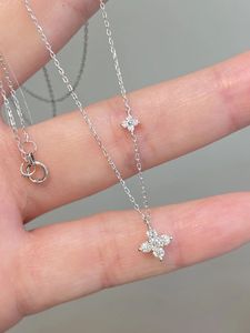 Collier chaîne à maillons en platine Xinfly PT950 avec diamants naturels de luxe, service OEM/ODM personnalisé, prix d'usine, certification - Product Image 4