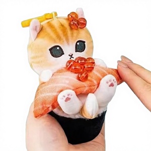 Muñeco <span class=keywords><strong>de</strong></span> Peluche Súper Suave <span class=keywords><strong>de</strong></span> Diseño Lindo <span class=keywords><strong>de</strong></span> Gato Tiburón Mofusand <span class=keywords><strong>de</strong></span> Dibujos Animados, con Temática <span class=keywords><strong>de</strong></span> Mariscos, Sushi y Caviar, Relleno <span class=keywords><strong>de</strong></span> Algodón PP, Colgante para Bolso, Regalo, 18 Años - Product Image 1