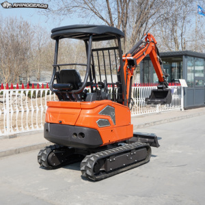 <span class=keywords><strong>Mini</strong></span>-excavatrice sur chenilles <span class=keywords><strong>Rhinoceros</strong></span> XN22 de 2 tonnes, contrôlée par PLC, avec moteur, pompe, boîte de vitesses, moteur diesel, cabine fermée, neuve - Product Image 5