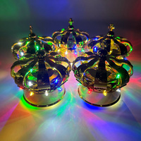 Discothèque désherbage fête coloré stroboscope bâton Topper Champagne bouteille de vin VIP Service affichage couronne couverture capuchon avec lumière LED
