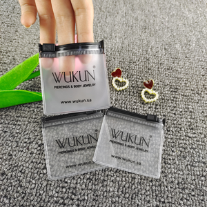 Custom Printed Logo Zipper Jewelry <b>Bags</b> & Accessory <b>Bags</b>, Dustproof & Portable Jewelry Packaging, Custom & Wholesale Available - Product Image 5