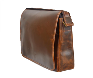 Bolso Cruzado de Cuero Genuino para Hombre y Mujer, Calidad Premium, Hecho a Mano, Diseño Elegante y Duradero, Correa Ajustable, Múltiples Compartimentos - Product Image 6