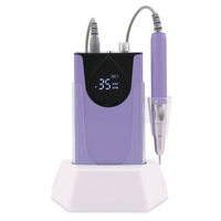 2024 nouveau Design moteur sans balais sans fil Portable 35000 tr/min Pro électrique acrylique ongles e-fichier perceuse meuleuse Machine