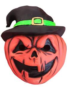 Masques de fête intégraux en latex réaliste pour cosplay, thèmes Halloween, Horreur, Homme <span class=keywords><strong>Citrouille</strong></span>, OVNI, Zombie, Diable - Product Image 3