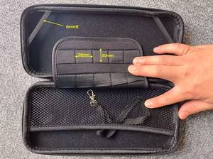 Portable EVA <strong>Hard</strong> <strong>Disk</strong> <strong>Bag</strong> Waterproof Anti-Pressure Excellent Nylon Storage Case Zipper Classic for Special Purpose Data Wire - Product Image 2