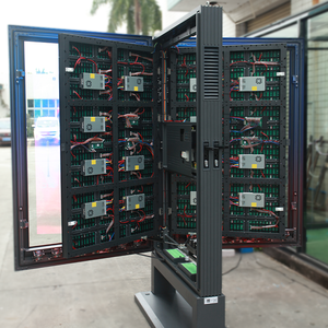 Gió và không ướt hai mặt ngoài trời <span class=keywords><strong>LED</strong></span> kỹ thuật số biển tự-standingtotem quảng cáo toàn màn hình video tường hiển thị - Product Image 5