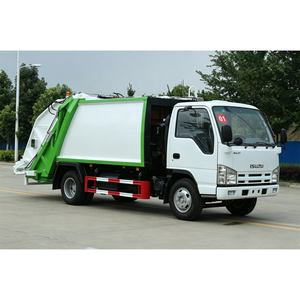 Camión Compactador de Basura ISUZU 4CBM con Volante a la Derecha, Nuevo Camión Recolector de <span class=keywords><strong>Residuos</strong></span> Diésel para <span class=keywords><strong>el</strong></span> Transporte de <span class=keywords><strong>Residuos</strong></span> Sólidos Municipales <span class=keywords><strong>en</strong></span> África - Product Image 6