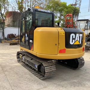Miniexcavadora CAT 307E2 usada de 7 toneladas, excavadora pequeña original Caterpillar en stock. - Product Image 5