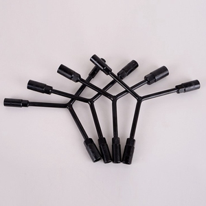 Llave Trigeminal electroforética tipo Y para bicicleta, 3 vías, negra, funcional - Product Image 5