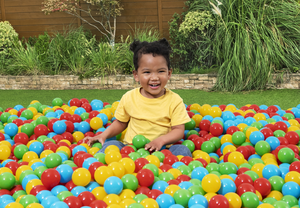 Bestway 52648 <span class=keywords><strong>piscina</strong></span> inflable flotante para exteriores de gran familia con 100 pelotas de juego juguete deportivo gran oferta-Saneamiento de seguridad para niños - Product Image 5