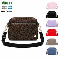 Borsa a Tracolla Stile Retrò Personalizzabile con Cinghia Regolabile e Staccabile, Servizio di Design Gratuito per Gite nel Weekend e Attività Quotidiane