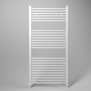 AVONFLOW, escalera común blanca, radiador de toalla recto calentado <span class=keywords><strong>por</strong></span> <span class=keywords><strong>agua</strong></span> hidrónico para secado de toallas en el baño - Product Image 2