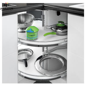 Cuisine Moderne de Luxe Écologique JY Project Personnalisée Vietnam Europe, Ensemble Modulaire en Bois Brillant avec Marbre Artificiel - Product Image 6