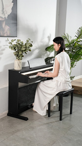 Piano numérique 88 touches personnalisé en usine pour adulte avec cabinet en bois, clavier à marteaux lestés en plastique, intégré French Dream - Product Image 3