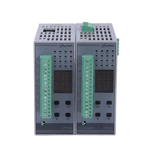 Controlador de temperatura pid, 2 canales, 4 salidas, con fuente de alimentación modbus RTU 24vdc