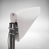 Antenne directionnelle SIGNALWELL à large bande ultra-large bande, gain élevé 4G/5G/CBRS/Wi-Fi, 600-6000 MHz, 9dBi/11dBi, largeur de faisceau V60H90 <1.5 VSWR