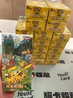 Cartes à collectionner chinoises simplifiées Ptcg-0049, carton maître non ouvert, coins biseautés en papier, boîte en plastique