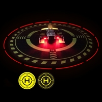 Plataforma de Aterrizaje para Drones DJI Avata/Mini 3 Pro/Mavic 3/Mini SE, 70 cm, Ajustable, con Luz Nocturna Luminosa