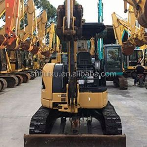 Miniexcavadora Hidráulica Usada de Alta Calidad Caterpillar 303.5, Excavadora Pequeña con Bomba, Motor y PLC - Stock de Caterpillar en Venta - Product Image 4