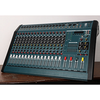 Console de mixage audio professionnelle MK1600 USB 16 canaux avec préamplis et effets intégrés pour le studio et le son en direct