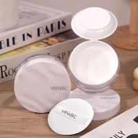 VIPABC Poudre Libre Fixatrice Minérale Effet Glacé Longue Tenue Légère Couvrance Invisible Respirante Naturelle