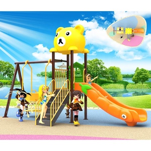 Ajouter au panier : Ensemble de jeux d'extérieur incontournable avec toboggan et balançoire en <span class=keywords><strong>plastique</strong></span> pour <span class=keywords><strong>jardin</strong></span>, école, cour arrière, plaisir en famille - Product Image 3