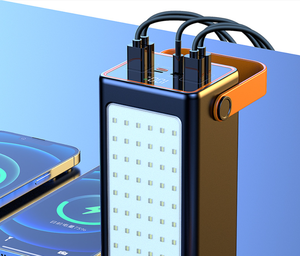 New QC3.0 ngân hàng điện cầm tay cho máy tính xách tay 65W USB C PD sạc nhanh 60000mAh 50000mAh thiết bị điện tử Powerbank máy tính xách tay ngân hàng điện - Product Image 6